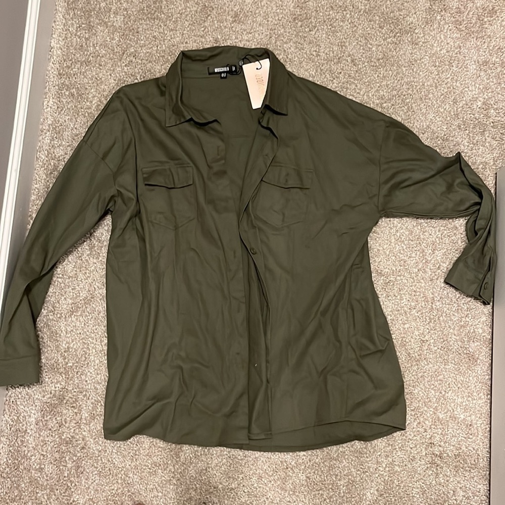 Missguided Cargo Top